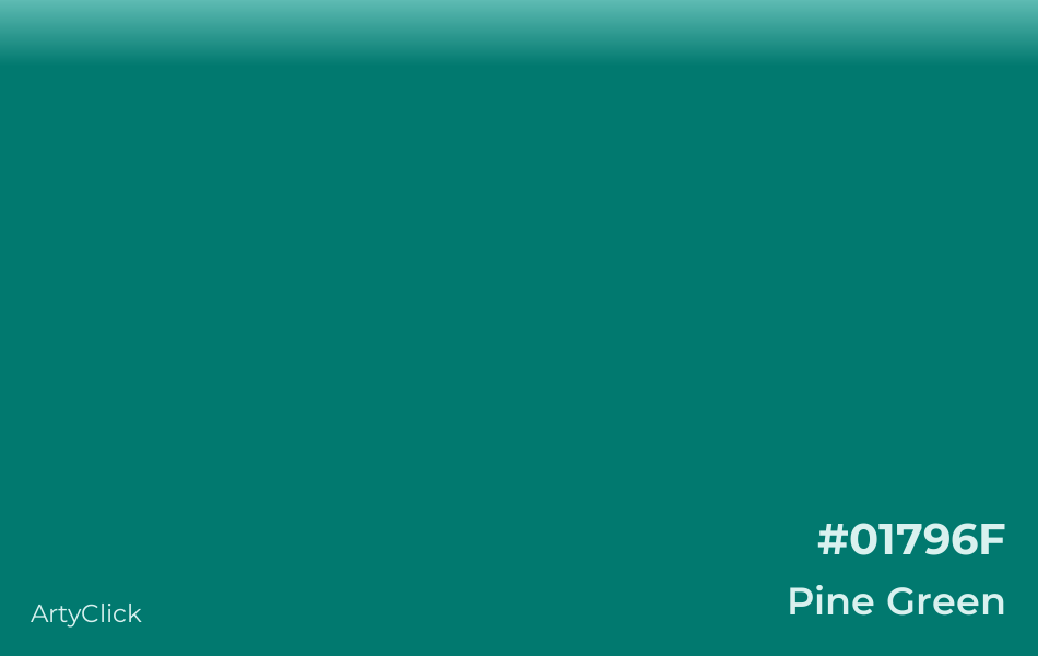 Pine Green #01796F